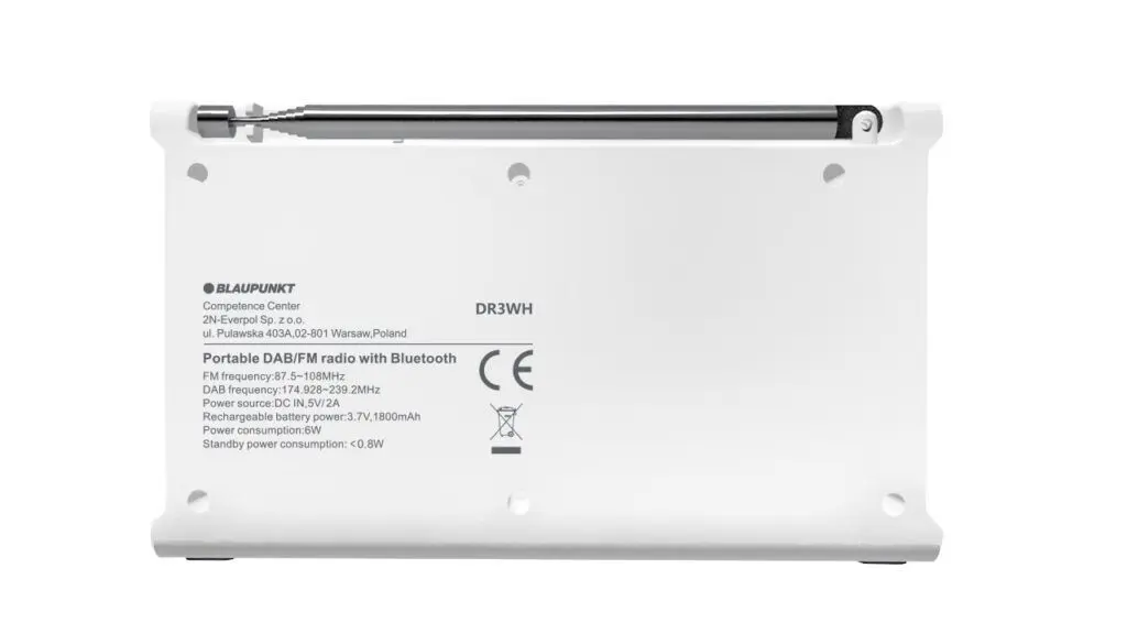 Radio alarm clock BLAUPUNKT DR3WH Photo 3