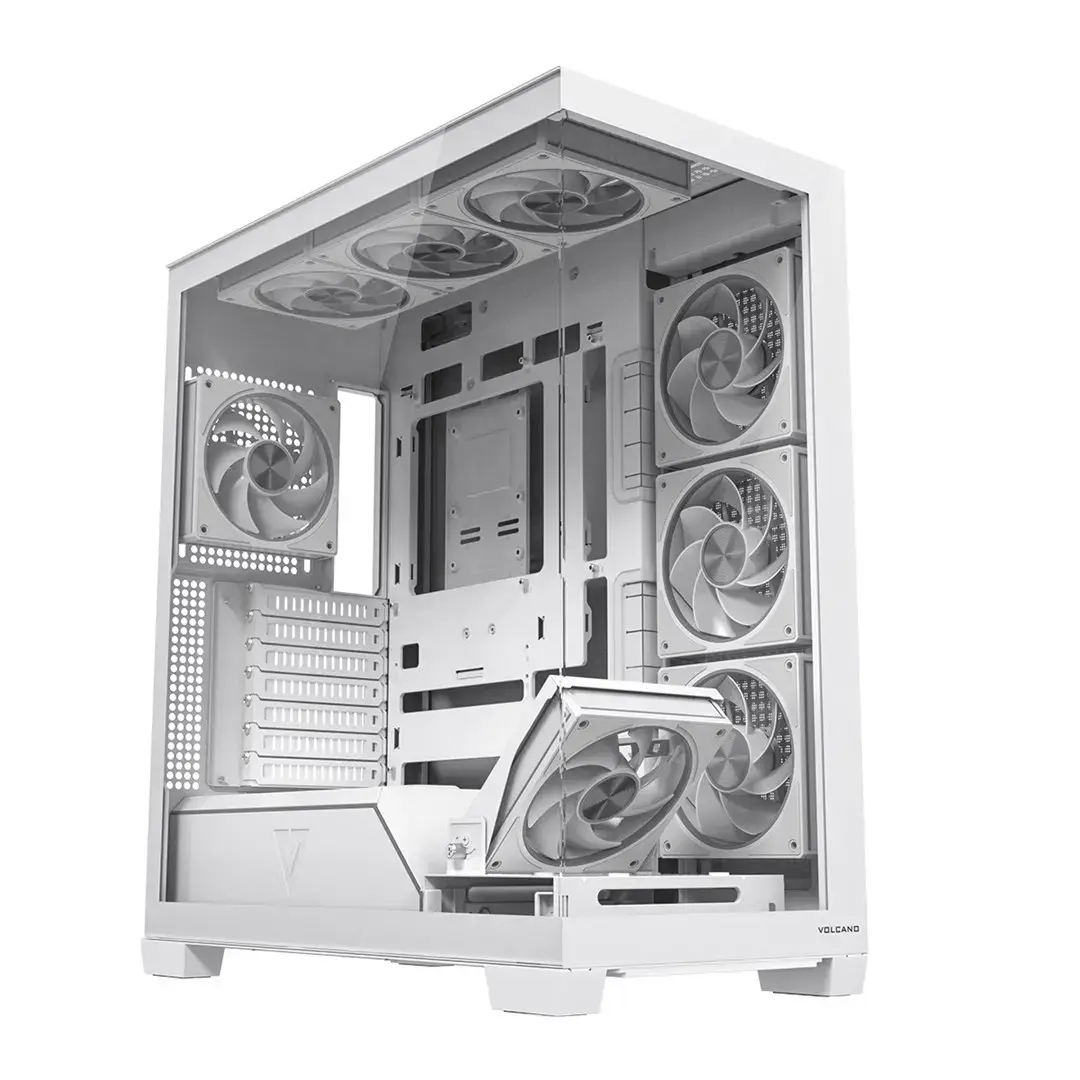MODECOM VOLCANO STELLAR PLUS ARGB MIDI 8F White korpuss Photo 9