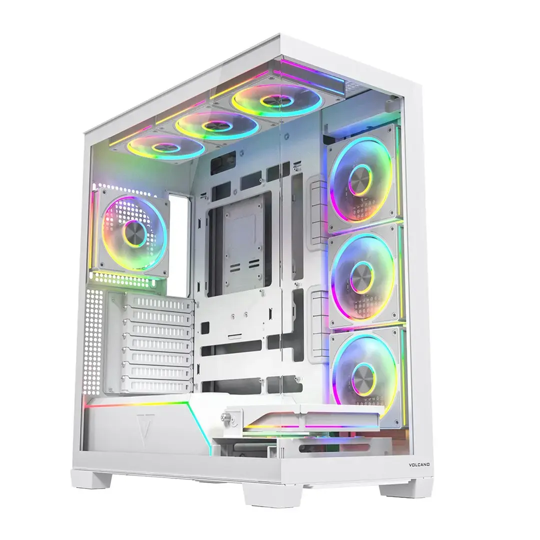 MODECOM VOLCANO STELLAR PLUS ARGB MIDI 8F White korpuss Photo 14