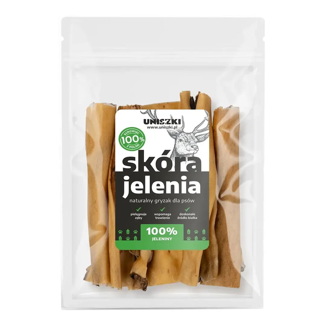 Suņu kārums UNISZKI — brieža ādas