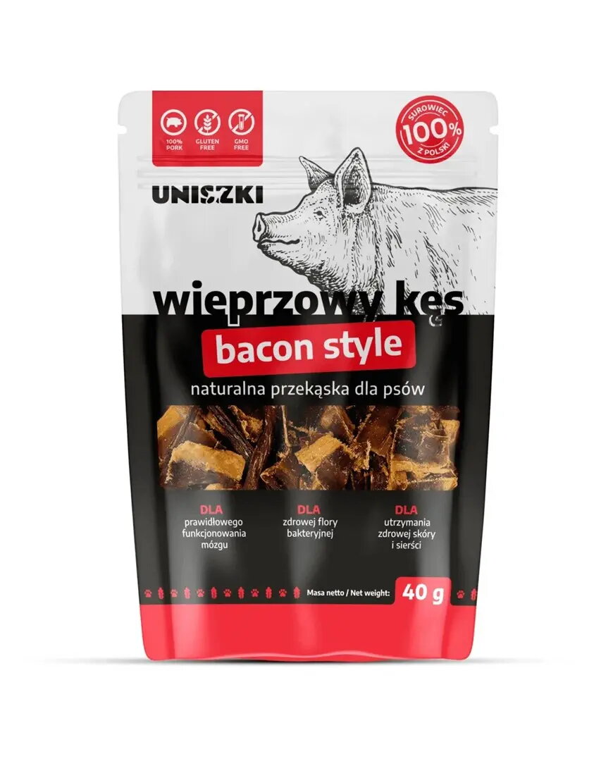 Mitra suņu uzkoda UNISZKI Bacon Style