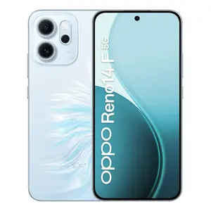 Viedtālrunis OPPO Reno14 F 5G — 6.57" FHD+, Snapdragon 6 Gen 1, 8 GB RAM, 256 GB, 6000 mAh, Dual SIM, zils