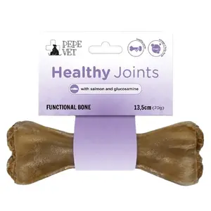Dog chew treat PAKA ZWIERZAKA Pepe Vet functional bone for healthy joints 70 g, beef, grain‑free