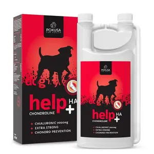 Liquid joint supplement POKUSA Chondro Line HELP + HA 1000 ml for dogs and cats, hyaluronic acid