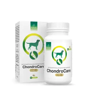 Tablet supplement POKUSA ChondroCare TABS – joint support tablets, 120 tabs, for adult dogs, sugar‑free, gluten‑free