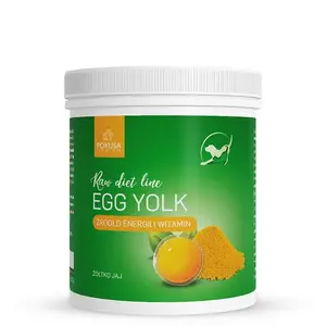Freeze-dried egg yolk supplement POKUSA Raw Diet Line Egg Yolk 150 g — powder, 33.5% protein, preservative-free