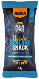 Sukārdinājums sunim PRIMAL SPIRIT Iberian Nordic Sealand — pieaugušiem, 110 g