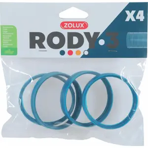 Connector set ZOLUX RODY3 — 4 blue wire connectors for electrical joins