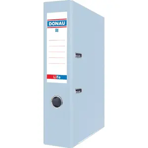 Ring binder Donau Life 2-ring A4 75 mm spine blue — Donau 3966001PL-10