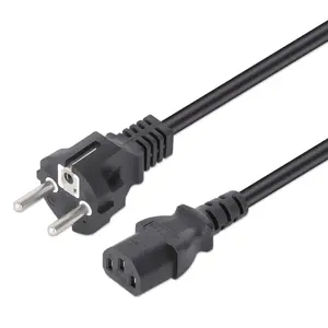 Power cable MANHATTAN C13 to CEE 7/7, H05VV-F3G, 5 m, 250 V 2.5 A