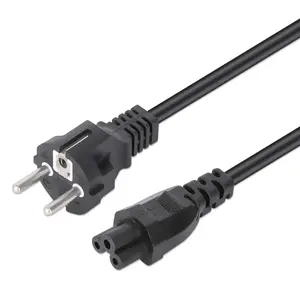 Power cable MANHATTAN C5 to CEE 7/7 (H05VV-F3G), 3 m, 250 V, 2.5 A
