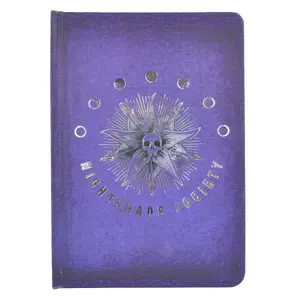 Notebook blue sky studios Wednesday A5 Nightshade — A5 hardcover notebook, lined pages