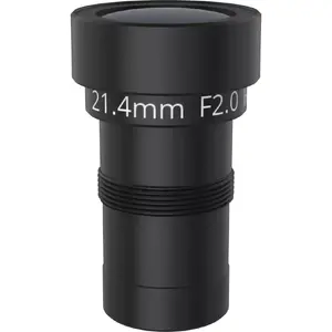 Objektīvs AXIS 03141-001 drošības kamerām — 21.4 mm fokusa attālums, 19.9° horizontālais skata leņķis, melns, 4 gab.