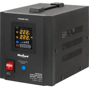 Источник бесперебойного питания Rebel Power UPS Rebel POWER-500 (RB-4001)