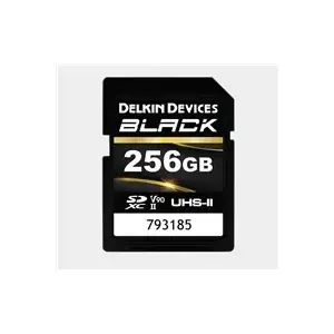 SDXC memory card Delkin BLACK Rugged UHS-II R300/W250 (V90) 256GB