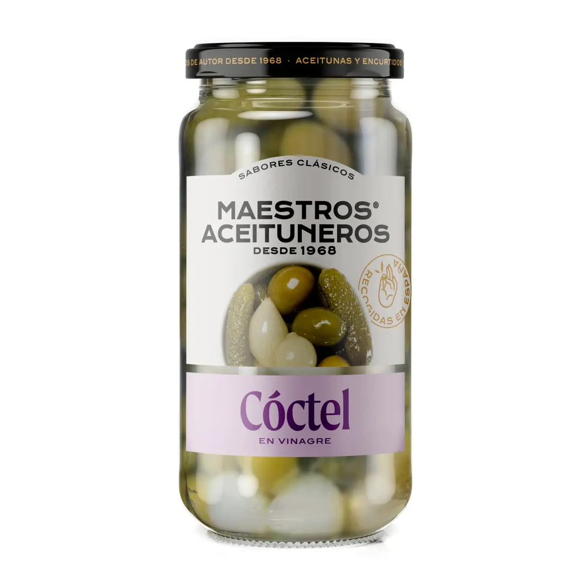 Dārzeņu un olīvu maisījums etiķī Maestros
