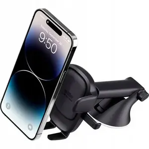 Dashboard and Windshield Mount iOttie Easy One Touch 6 for Smartphones — One-Touch Lock, Adjustable Arm, Suction Base
