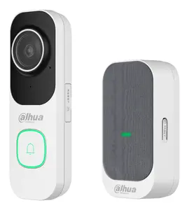 Video Doorbell Kit DAHUA VDKP01-WG — Wi‑Fi, 2.56MP (2560×1440), IP65, MicroSD up to 256 GB, G.711/PCM audio, Android/iOS