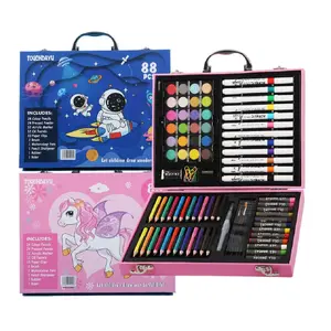 Gleznošanas komplekts Extralink Blue Astronaut — 88 daļas (krāsas, otiņas, piederumi)