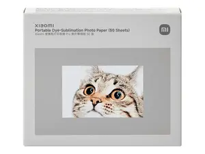 Набор фотобумаги 50 листов для портативных сублимационных принтеров, Xiaomi BHR082PGL
