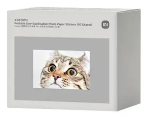 Xiaomi BHR082OGL Portable Dye-Sublimation Photo Paper Stickers 50 Sheets Grey