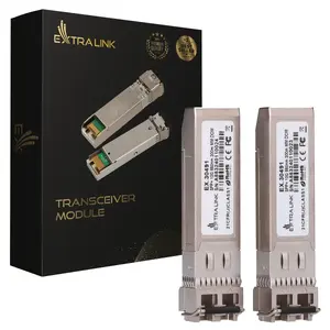 Трансивер SFP+ Extralink EX.30491 — 10 Гбит/с, 850 нм, многомодовый, 300 м (2 шт.)