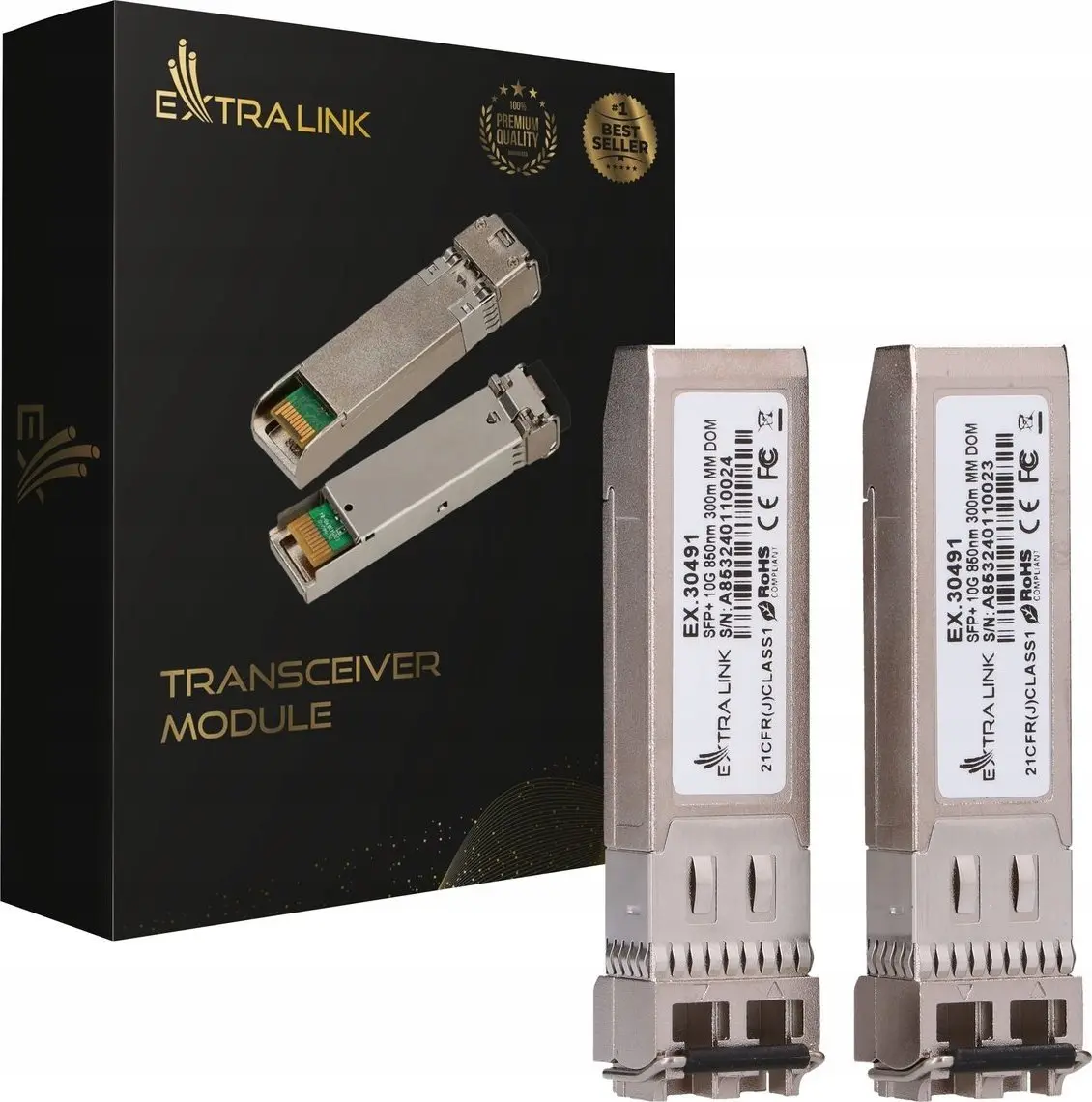 Extralink EX.30491 SFP+ 10Gbps module Photo 3
