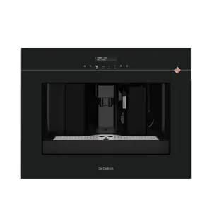 Built-in espresso machine DEDietrich DKD4810H — fully automatic built-in espresso maker with telescopic rails, programmable timer, milk frothing container