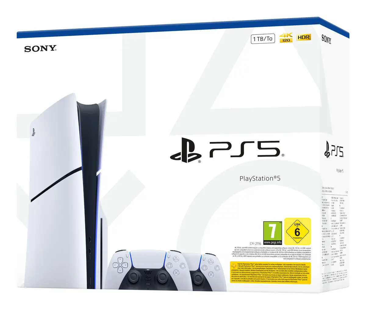 Sony PlayStation 5 — 1 TB SSD game console Photo 2