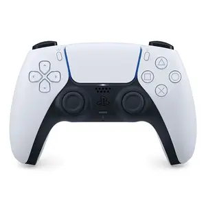 Gamepad Sony DualSense Wireless Controller V2 — Bluetooth/USB-C, Built-in Battery, Back/Clear/Menu/Options/Start/Turbo buttons, White, PS5