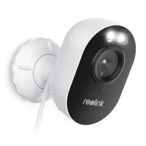 IP-камера Reolink Lumus E450 — 8 МП (3840×2160), Wi‑Fi, встроенный прожектор, опция PoE, объектив 2.8 мм, microSD до 512 ГБ, IP65
