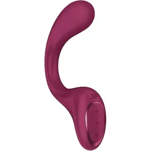 Кролик-вибратор Satisfyer G for Goddess 2 — цвет бордо, конструкция для двойной стимуляции