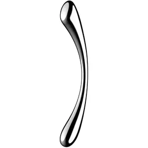 Double-ended stainless steel dildo SATISFYER DILDO COSMIC CREST 1 — metal, double-ended design