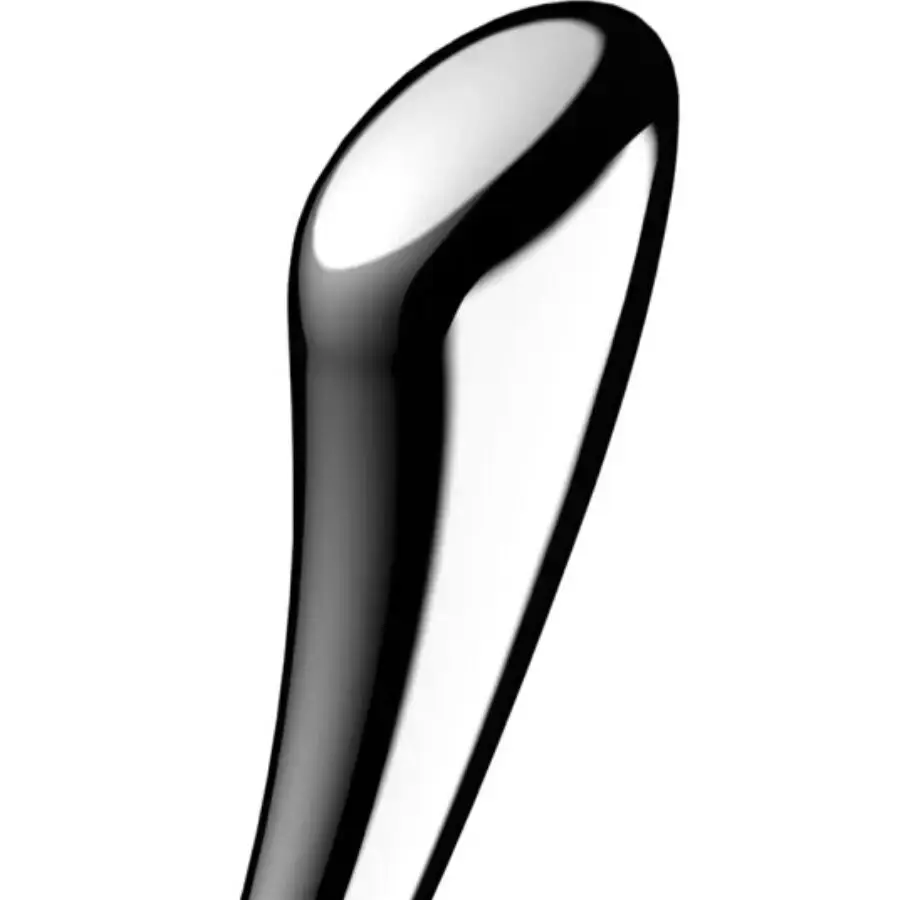SATISFYER DILDO COSMIC CREST 1 — двухконечный стальной дилдо Photo 3