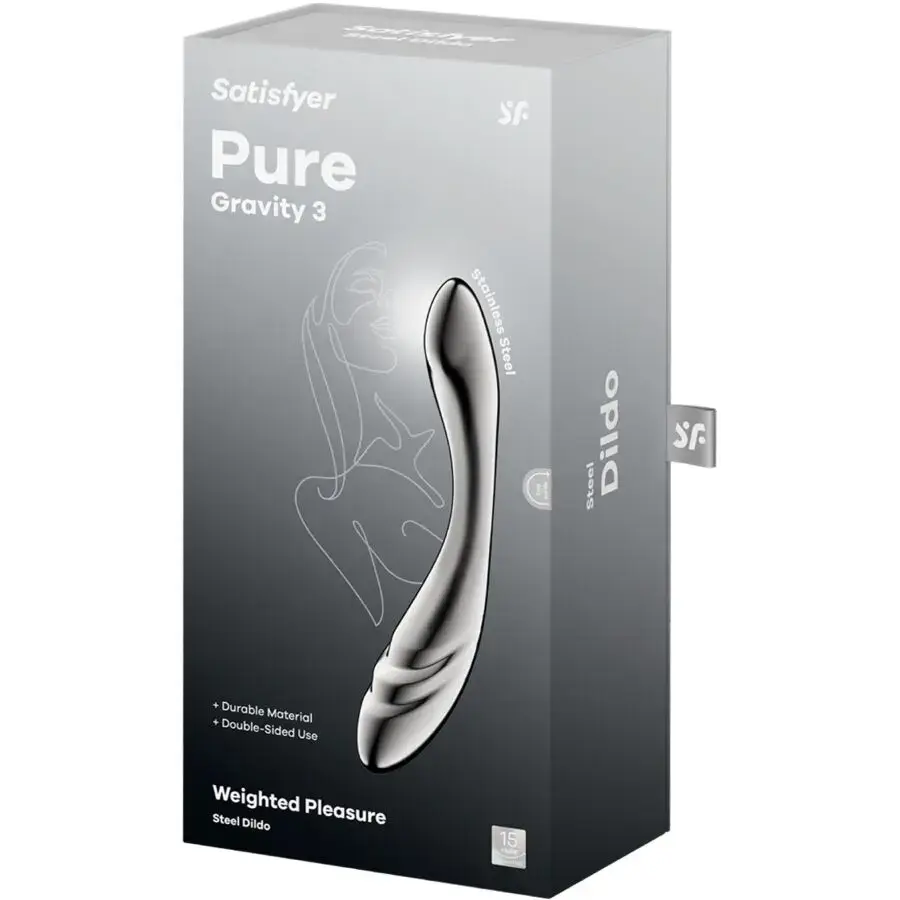 Двусторонний дилдо SATISFYER DILDO Pure Gravity 3 Photo 5