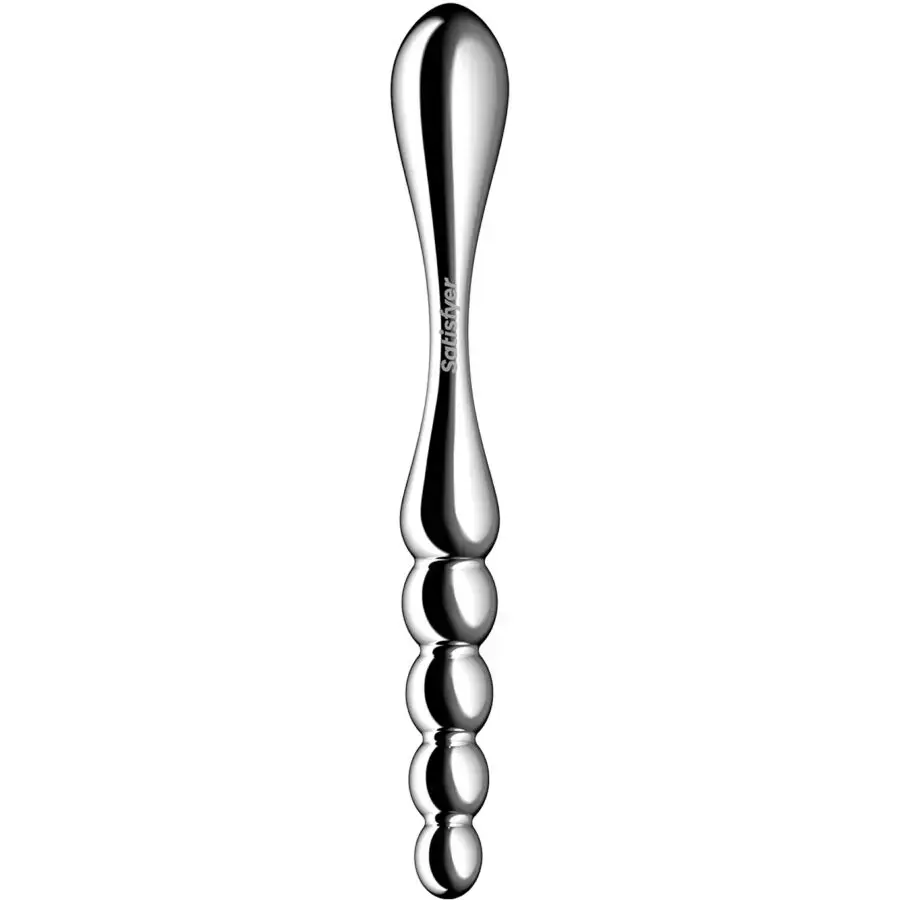 SATISFYER DILDO STAR FORCE 1 нержавеющая сталь двусторонний Photo 4