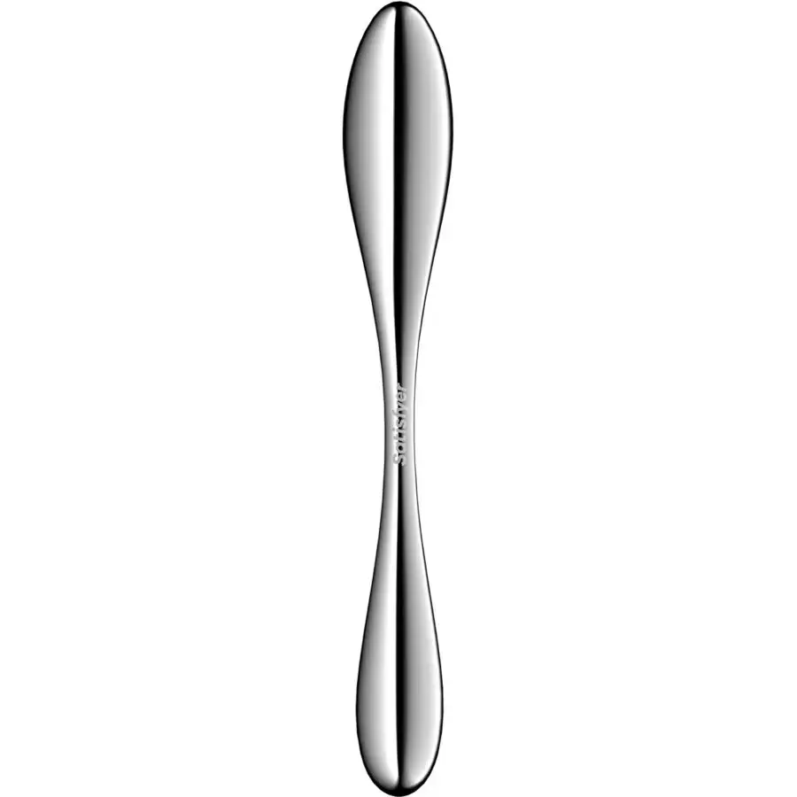 SATISFYER DILDO Star Force 3 — нержавеющая сталь, двусторонний Photo 4