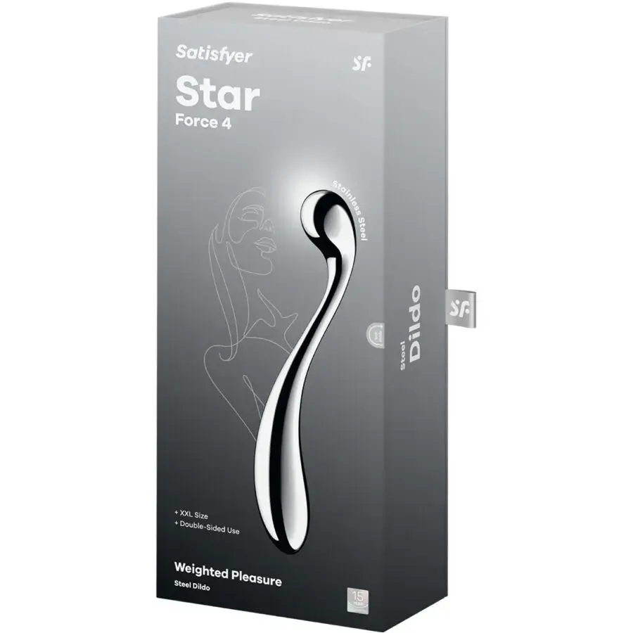 Двусторонний дилдо из стали SATISFYER STAR FORCE 4 Photo 5
