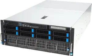 Serveris Asus RS720A-E13-RS8U ar 2,7 kW barošanas bloku un 8 NVMe slotiem