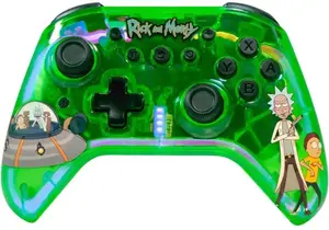 Bezvadu spēļu kontrolieris Blade Rick and Morty priekš Nintendo Switch, tēmotais dizains