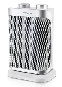Ventilatora tipa elektriskais sildītājs Emerio FH-110691.4 1500 W keramikas iekštelpām sudraba/balts