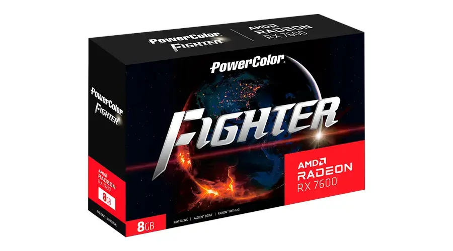 Видеокарта Inno3D PowerColor RX 7600 8G-F Photo 5