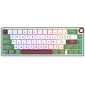 Mechanical keyboard Royal Kludge R65 with Green and Blue switches, US layout