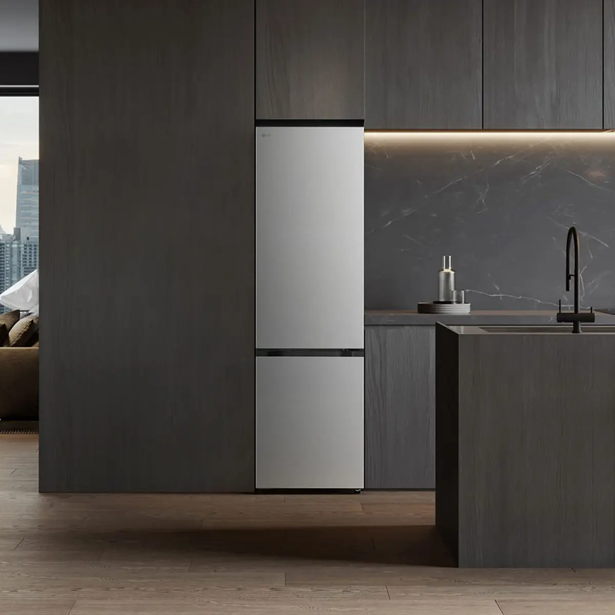 LG GBBSJ10EPY холодильник‑морозильник 333 л Photo 2