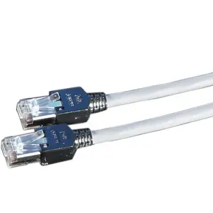 Secomp Cat5e SF/UTP (S-FTP) networking cable, 1 m, RJ-45–RJ-45, grey