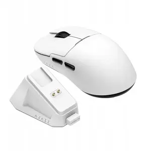 Беспроводная игровая мышь Ajazz AJ159P MC -3 Mod чёрная с сенсором Pixart 3311 и зарядной станцией