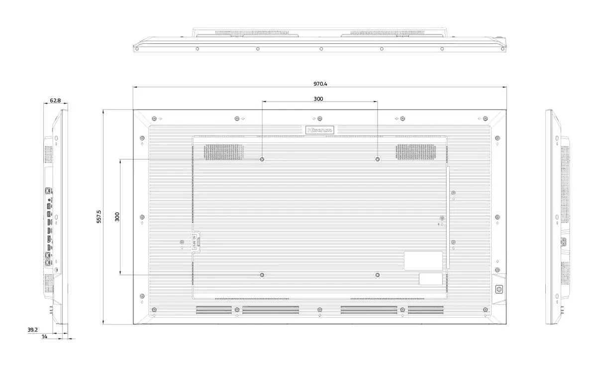 Hisense 43" E5QTUK QLED телевизор Photo 7