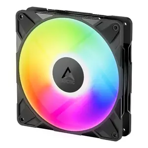 Вентилятор ARCTIC P14 Pro A-RGB 140 мм для корпуса, 400–2500 об/мин, 186 м³/ч, 5,2 mmH₂O, FDB, чёрный, с A-RGB и PWM-разветвителем