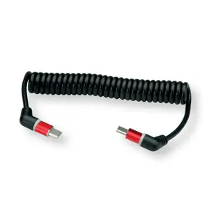 USB 2.0 cable ROLINE 11.02.8350 USB-C to USB-C 1.5 m, 0.48 Gbit/s, Black/Red