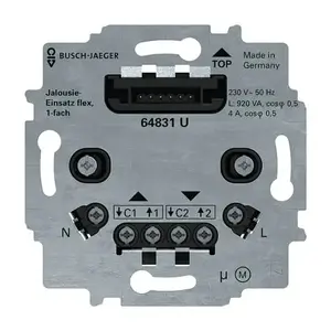 Розетка Busch-Jaeger 2CKA006400A0095 черно‑серый, корпус из термопласта, IP20, 230 В, 50/60 Гц, 92×78×58 мм